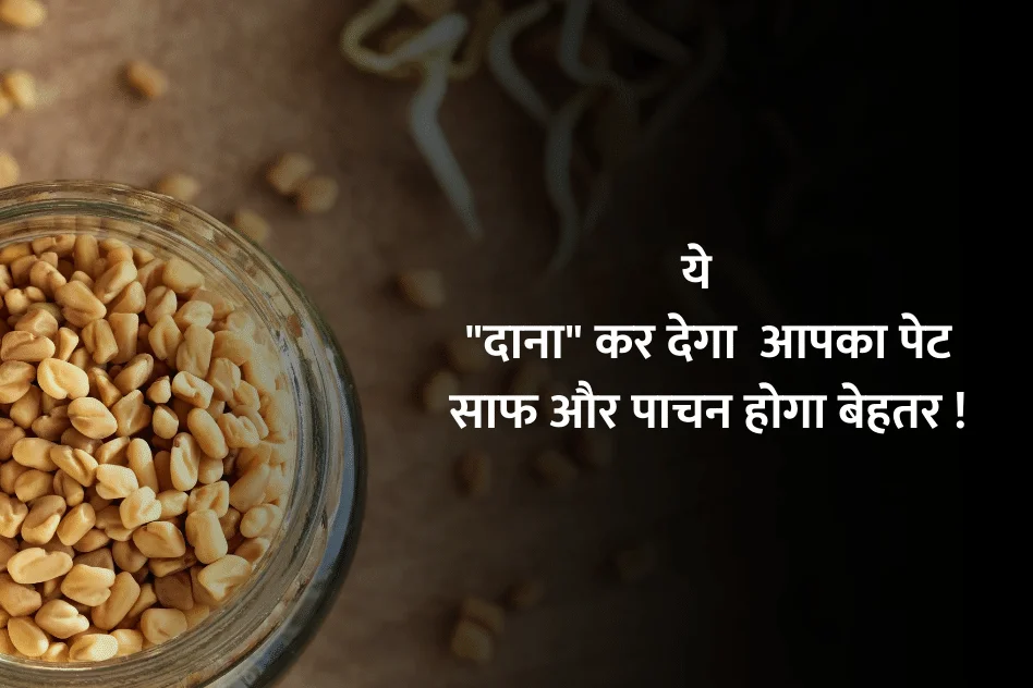 Benefits of fenugreek seeds :एक चम्मच “इस “दानों ऐसे खाओ और फिर कमाल देखो  !